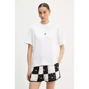 Karl Lagerfeld Jeans tricou din bumbac culoarea alb, A2W17096 imagine