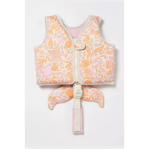 SunnyLife vestă de înot pentru copii Ocean Magic Pink x Rip Curl 2-3 years imagine