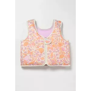 SunnyLife vestă de înot pentru copii Ocean Magic Pink x Rip Curl 3-6 years imagine