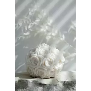 Temida lumânare decorativă Rosa 350 g culoarea bej imagine