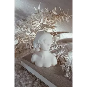 Temida lumânare decorativă Lady 100 g culoarea bej imagine