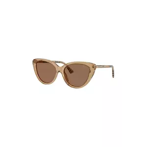 Burberry ochelari de soare culoarea bej, 0BE4457 imagine