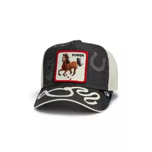 Goorin Bros șapcă Full Throttle culoarea bleumarin, cu imprimeu, 101-1805 imagine