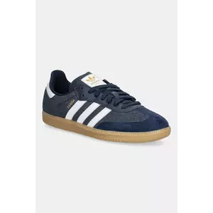 adidas Originals sneakers Samba OG culoarea bleumarin, JQ6215 imagine