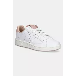 K-Swiss sneakers din piele LOZAN KLUB LTH culoarea alb, 97263.190.M imagine