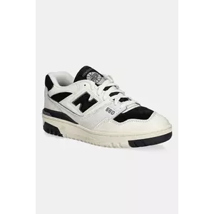 New Balance sneakers din piele BB550LEG culoarea bej, BB550LEG imagine
