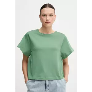 United Colors of Benetton tricou din bumbac culoarea verde, 3U53D109U imagine