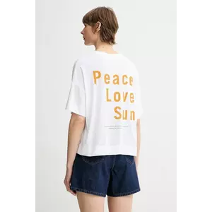 Marc O'Polo tricou din bumbac culoarea alb, 504206751235 imagine