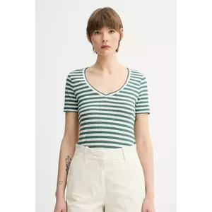 Marc O'Polo tricou din bumbac culoarea verde, 504219651293 imagine