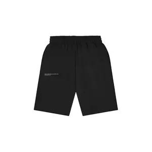 Pangaia pantaloni scurți KIDS' 365 MIDWEIGHT LONG SHORTS culoarea negru, talie reglabila, 10000425 imagine
