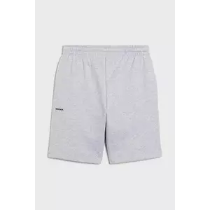 Pangaia pantaloni scurți KIDS' 365 MIDWEIGHT LONG SHORTS culoarea gri, talie reglabila, 10000425 imagine