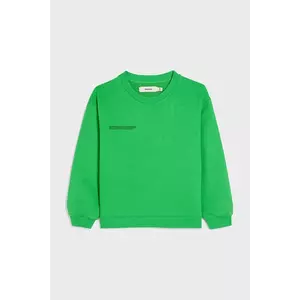 Pangaia bluză KIDS' 365 MIDWEIGHT SWEATSHIRT culoarea verde, 10000279 imagine