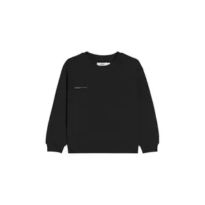 Pangaia bluză KIDS' 365 MIDWEIGHT SWEATSHIRT culoarea negru, 10000279 imagine