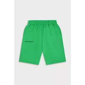 Pangaia pantaloni scurți KIDS' 365 MIDWEIGHT LONG SHORTS culoarea verde, talie reglabila, 10000425 imagine