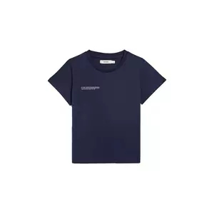 Pangaia tricou KIDS' 365 MIDWEIGHT T-SHIRT culoarea bleumarin, cu imprimeu, 10000430 imagine