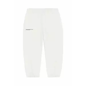 Pangaia pantaloni KIDS' 365 MIDWEIGHT TRACK PANTS culoarea alb, uni, 10000280 imagine