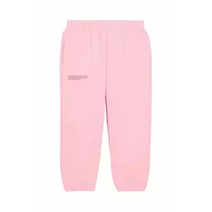 Pangaia pantaloni KIDS' 365 MIDWEIGHT TRACK PANTS culoarea roz, 10000280 imagine