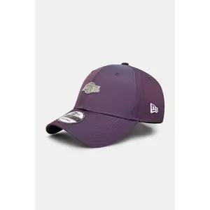 New Era șapcă culoarea violet, uni, 60595273 imagine