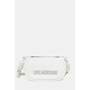 Love Moschino geantă culoarea alb, JC4235PP0MKL0100 imagine