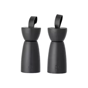 Bloomingville set de râșnițe de sare și piper Hanif culoarea negru imagine