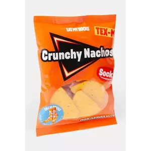 Eat My Socks șosete Crunchy Nachos culoarea portocaliu imagine