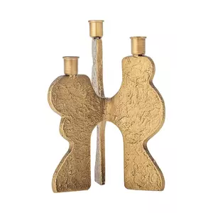 Bloomingville sfeșnic decorativ Lux culoarea galben imagine