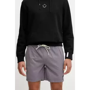 Picture pantaloni scurți din bumbac Narvik culoarea violet, MSH0113 imagine