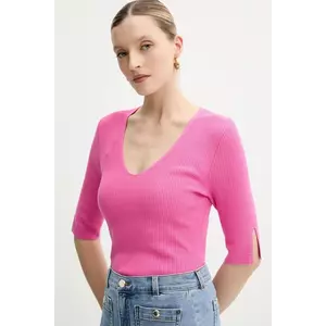 Morgan tricou MCHAMPI culoarea roz, MCHAMPI imagine