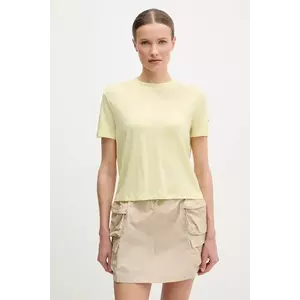 Icebreaker tricou sport Merino 150 Tech Lite culoarea galben, IB0A56Y20AB1 imagine