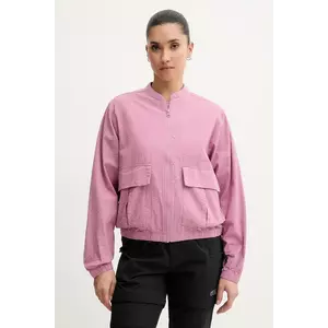 Picture jachetă de bumbac Serenata culoarea roz, de tranzitie, WVT0394 imagine