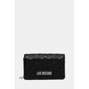 Love Moschino geantă culoarea negru, JC4248PP0MLA000B imagine