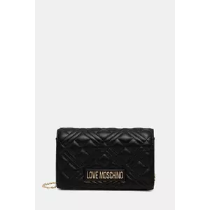 Love Moschino geantă culoarea negru, JC4248PP0MLA0000 imagine