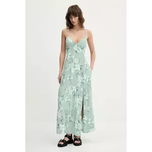 Hollister Co. rochie culoarea verde, maxi, evazată, KI359-5165 imagine