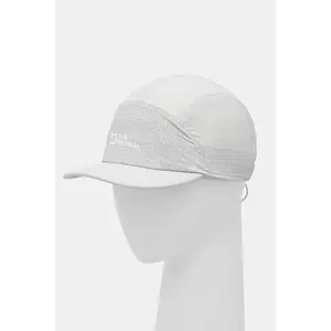 Jack Wolfskin șapcă Prelight Chill culoarea gri, uni, 1912001 imagine