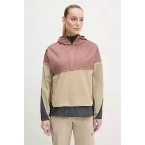 adidas TERREX jachetă de exterior Xploric culoarea maro, de tranzitie, JF1503 imagine