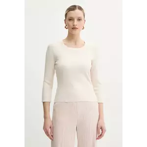 Morgan pulover MTOY culoarea bej, MTOY imagine