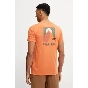 Picture tricou Timont culoarea portocaliu, cu imprimeu, MTS1258 imagine