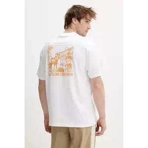 Dickies tricou din bumbac culoarea alb, cu imprimeu, DK0A4Z980WH1 imagine