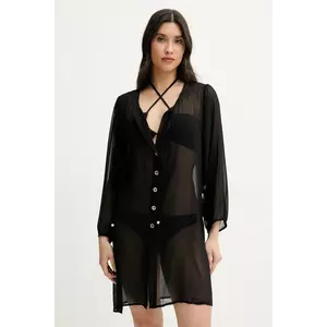 MICHAEL Michael Kors cămașă culoarea negru, regular, MM2R791 imagine