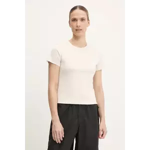 Puma tricou din bumbac culoarea bej, 684982 imagine