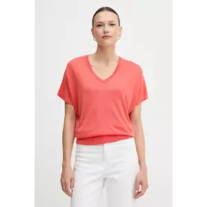 United Colors of Benetton tricou culoarea portocaliu, 103VD402U imagine