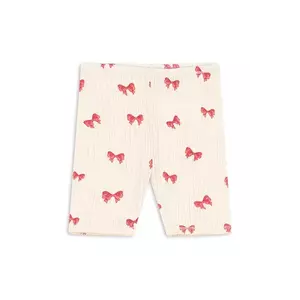 Konges Sløjd leggings MINNIE SHORT LEGGING GOTS culoarea bej, KS103149 imagine