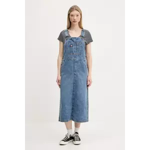 Dickies rochie din denim midi, dreaptă, DK0A4Z6TK211 imagine