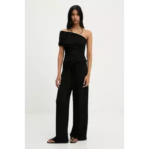 Answear Lab bluză și pantaloni culoarea negru imagine