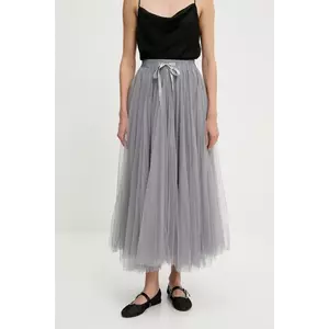 Answear Lab fustă culoarea gri, maxi, evazati imagine