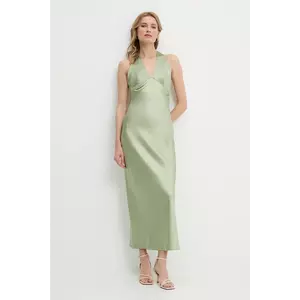 Answear Lab rochie culoarea verde, maxi, mulată imagine