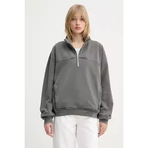 Sunnei hanorac de bumbac culoarea gri, uni, RTWXJER030 imagine