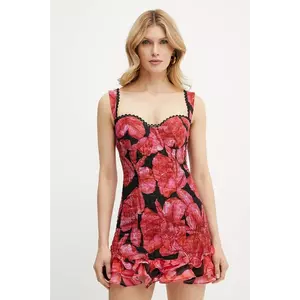 Charo Ruiz Ibiza rochie Sunil culoarea roz, mini, mulată, 252602 imagine