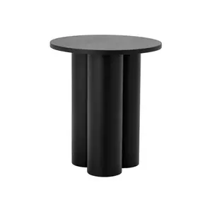 Bloomingville masă pliantă cu tavă Aido culoarea negru imagine