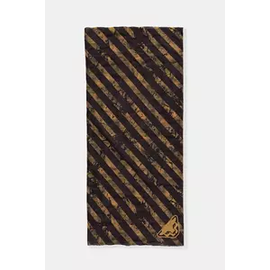 Dynafit fular impletit culoarea turcoaz, cu imprimeu, 08.0000071416 imagine